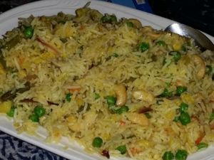 biryani at Chandni in Santa Monica