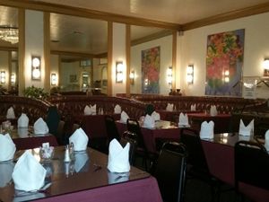 inside at Chandni in Santa Monica