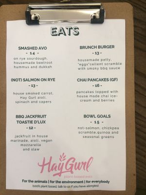 Food at Hay Gurl in Indooroopilly