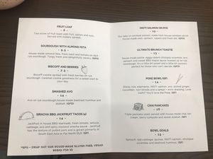 New menu - October 2019 at Hay Gurl in Indooroopilly