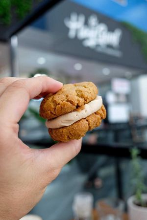 Cookie sandwich at Hay Gurl in Indooroopilly
