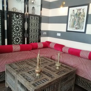 Seating at Damascena Coffee House - Temple Row in Birmingham