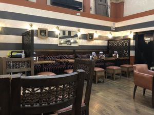 Interior shot at Damascena Coffee House - Temple Row in Birmingham