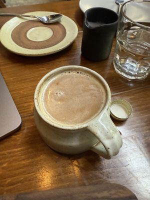Chai with almond milk   at Zen Cafe in Mumbai