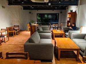 Inside of Zen Cafe (upper floor) at Zen Cafe in Mumbai