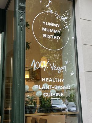 Window  at Yummy Mummy Vegan Bistro in Berlin