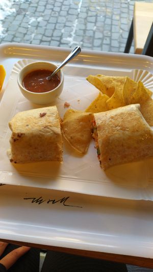 Vegetal burrito at Taqueria Mexicana in Brasov