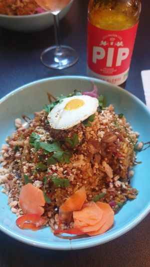 Nasi goreng at Monkey Mood in Bordeaux