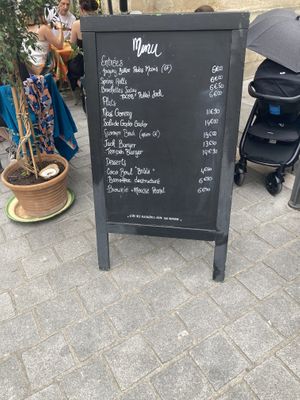 Menu  at Monkey Mood in Bordeaux