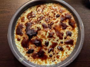 Creme brulee at Monkey Mood in Bordeaux