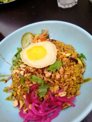 Nasi goreng at Monkey Mood in Bordeaux