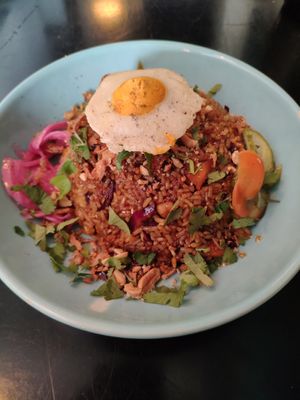 Nasi Goreng Légumes at Monkey Mood in Bordeaux