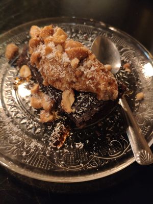 Peanut Brownie at Monkey Mood in Bordeaux