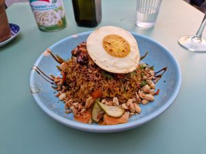 Chick'n Nasi Goreng at Monkey Mood in Bordeaux