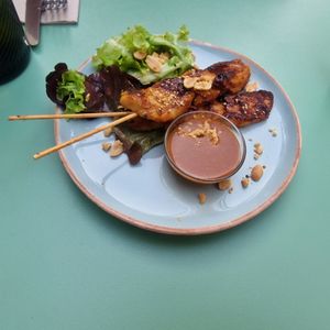 Soy skewer at Monkey Mood in Bordeaux