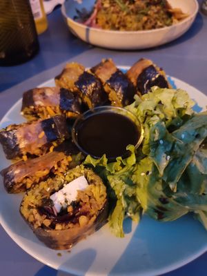 Nori roll 7€ at Monkey Mood in Bordeaux