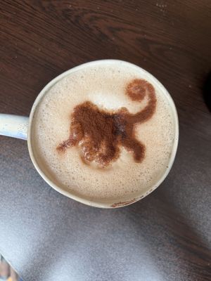 Bantrek Latte  at Monkey Mood in Bordeaux