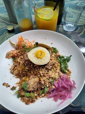 Nasi goreng at Monkey Mood in Bordeaux