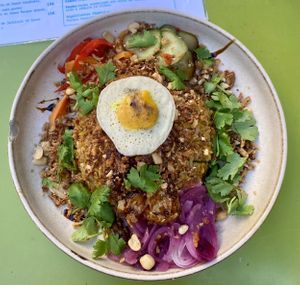 Nasi Goreng  at Monkey Mood in Bordeaux