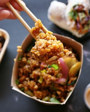 Nasi goreng at Monkey Mood in Bordeaux