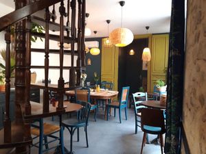 Inside at Monkey Mood in Bordeaux