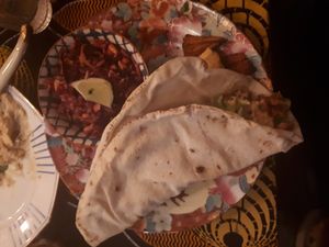 Vegan tacos at Monkey Mood in Bordeaux