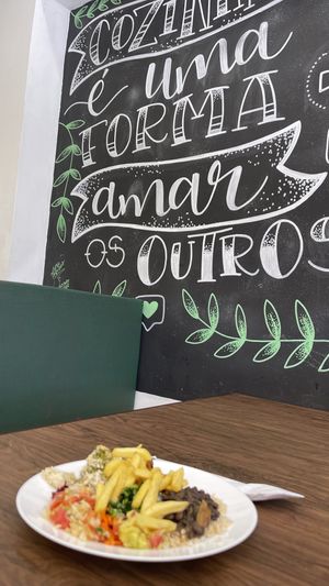   at Vegetarian Food in Ubatuba