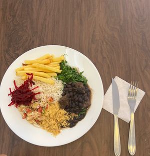   at Vegetarian Food in Ubatuba