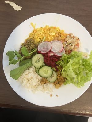   at Vegetarian Food in Ubatuba