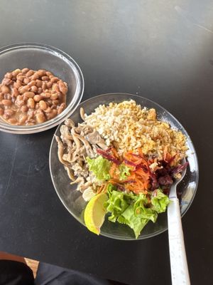   at Vegetarian Food in Ubatuba