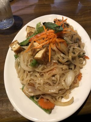 Jungle noodle at Thai Vegan in Greer