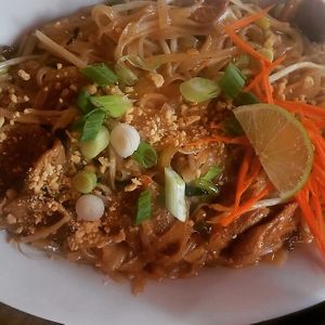 Pad Thai at Thai Vegan in Greer