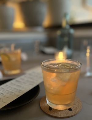 Drinks  at Public Records in Brooklyn