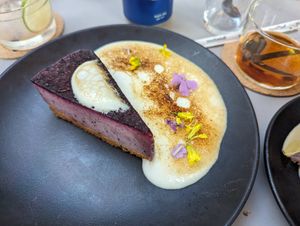 Cheesecake 😍😍😍 at Public Records in Brooklyn