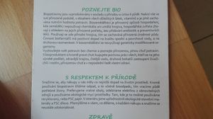Their leaflet at Fer Cafe in Ceske Budejovice