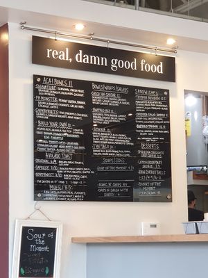 Menu at Rethink in Altamonte Springs