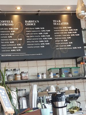 Menu at Rethink in Altamonte Springs