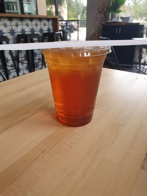 Iced tea at Rethink in Altamonte Springs