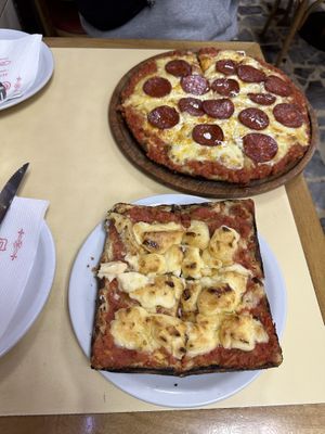   at Pizzería Güerrín in Buenos Aires