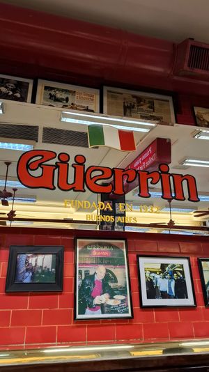  at Pizzería Güerrín in Buenos Aires