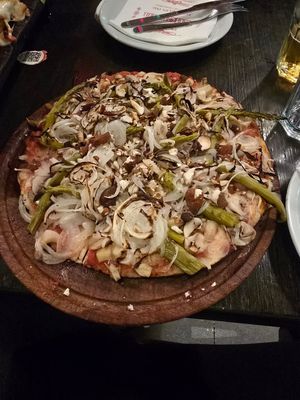  at Pizzería Güerrín in Buenos Aires
