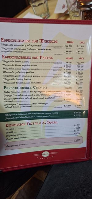 Opciones actualizadas a abril 2026 at Pizzería Güerrín in Buenos Aires