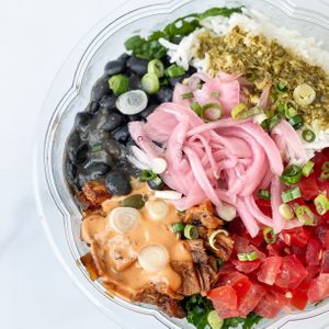 Burrito Bowl at Nourish by MAMA in Doylestown