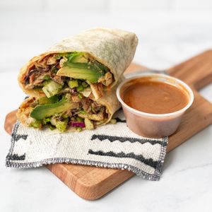 Crispy Thai Tofu Wrap at Nourish by MAMA in Doylestown