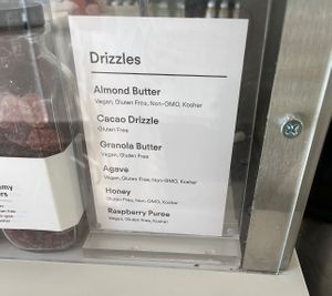 more toppings   at Pressed Juicery - Fashion Valley in San Diego