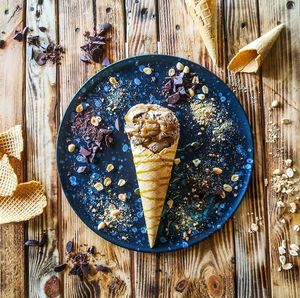 Homemade ice cream in lots of delicious flavours at Vegan Junkie in Phuket