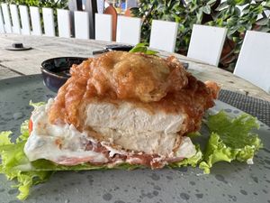 Fish! Look but taste much better  #Veganuary at Vegan Junkie in Phuket