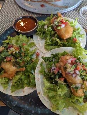 Phish tacos at Vegan Junkie in Phuket