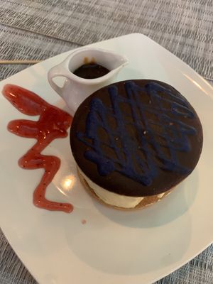 Ice cream sandwich. Really not good    at Vegan Junkie in Phuket