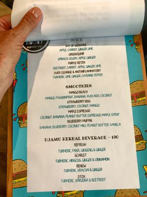 Smoothie  at Vegan Junkie in Phuket